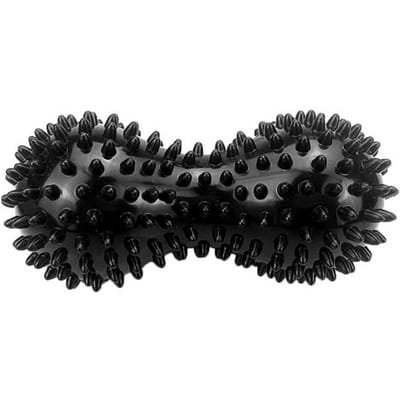 Pinda Massagebal, Fascia Bal, Ontspanning Spier Fitness Egel Bal, Revalidatie Training Bal, Til Bal zwart