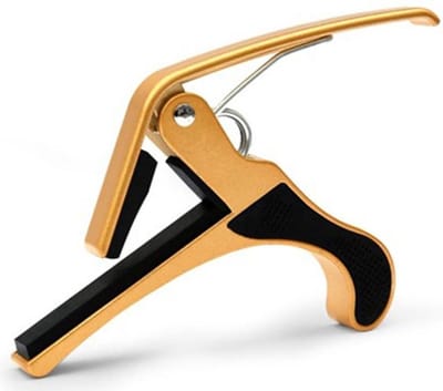 Scoby - Gitaar Capo - Gitaarklem - Muziek Accessoire - Akoestisch/Elektrisch - Guitar Capo - Goud