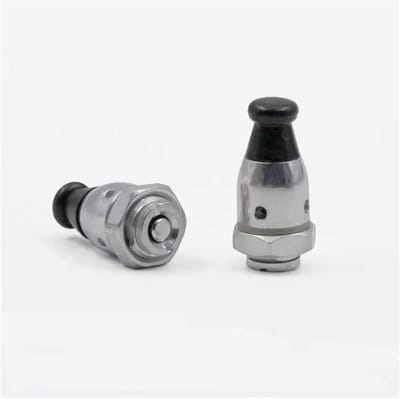 Drukpan Onderdelen - Reserveklep - Veilig Koken - Aluminium Legering - Compact Formaat - Zilverkleurig