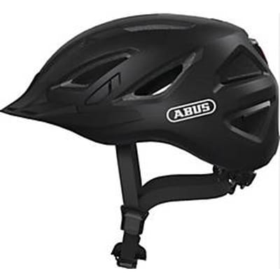 Fietshelm ABUS URBAN-I 3.0 velvet black M - 52-58 cm - zwart - Geschikt voor gebruik op elektrische fietsen - stadsfietsen - 280 g
