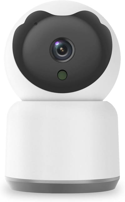 Bewakingscamera - Nachtzicht Camera - Huis Beveiligen - Bewegingsdetectie - 5 MP - Wit