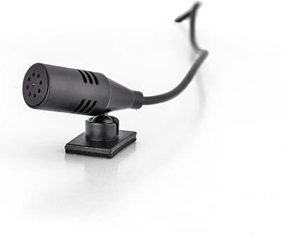 Caliber Microfoon Autoradio - Universele microfoon voor autoradio - 3,5mm jack aansluiting - Kleur Zwart (RADIO-MIC)