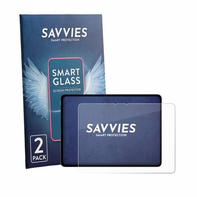 2 Stuks Savvies Screenprotector - geschikt voor Vivo iQOO Pad 5c - beschermfolie glas transparant