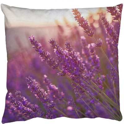 Sierkussens - Kussentjes Woonkamer - 50x50 cm - Lavendel - Paars - Zonlicht