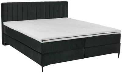 Nessa® - 160x200 Boxspring Cindy - Blauw - Complete Boxspring - Inclusief Topper