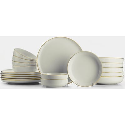 Asir - Dinerset - eetset - servies - 18 Stuks - Veelkleurig - 100% Porselein