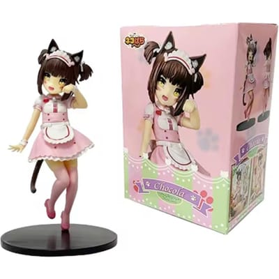 18cm NEKOPARA Anime Figuur Kawaii Meisje Chocola Actiefiguur Schattige Dienstmeid Vanilla Figuur PVC Verzameling Model Poppen Speelgoed Cadeaus