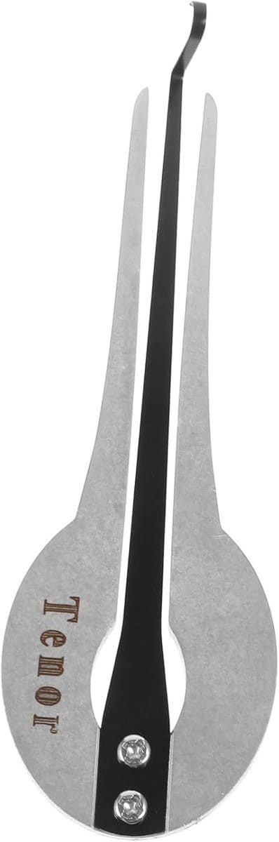 Mondharp Muziekinstrument - Kaakharp Folk Instrument - Muziek Ontspanning Vermaak - Draagbaar Lichtgewicht Metaal - 12.4x4x0.3cm - Zilver