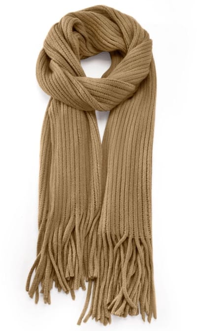 Allecto - Gebreide sjaal - Dikke warme sjaal - Zachte stijlvolle winterdeken - Gekleurde sjaal - Perfect voor dames - Geschikt voor herfst en winter