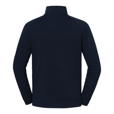 Fruit of the Loom Heren Iconic Premium Sweatshirt met Quarter Zip (Deep Navy)