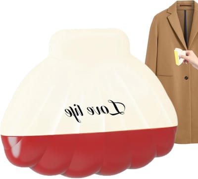 Pluizenroller Kleding - Mini Reiniger - Huisdier Haren Verwijderen - Herbruikbaar Schelpvorm - Compact Formaat - Wit