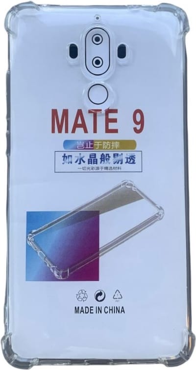 Hoesje Geschikt voor Huawei Mate 9 Anti Shock silicone back cover/Transparant hoesje