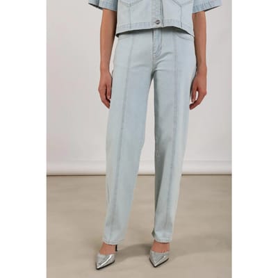 NUKUS Blair Pants Jeans Dames - Broek - Lichtblauw - Maat M