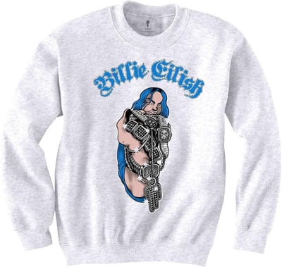 Billie Eilish - Bling Sweater/trui - XS - Wit