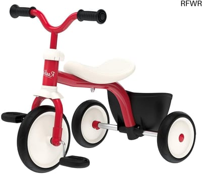 RFWR® Driewieler met Metalen Frame en Verstelbaar Stuur voor Kinderen Vanaf 2 Jaar