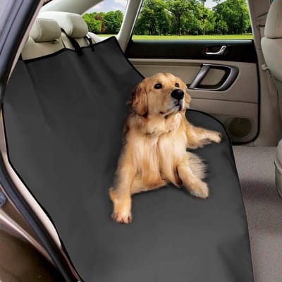 Autostoelhoes Hond - Beschermhoes Auto - Reizen met Huisdier - Waterdicht Krasbestendig - 145 x 125 cm - Zwart