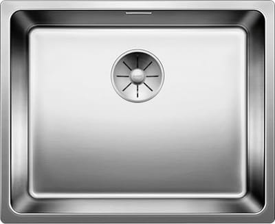 Onderbouwspoelbak 500-U met InFino afvoersysteem - Gesatineerd RVS