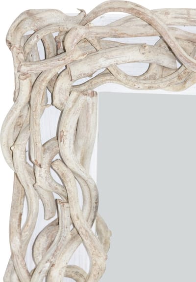 Fine Asianliving Rechthoekige Wandspiegel Solide houten Lianen Takken H110xB70cm