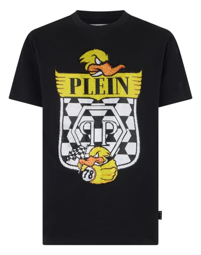 T-Shirt Met Ronde Hals En Korte Mouwen Duck
