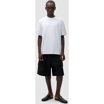 Heren T-shirt Terug Collage Tee White