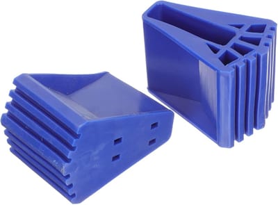 Ladder Antislipmat - Telescoopladder Accessoires - Veiligheid Verhogend - Robuust Rubber Materiaal - 930x640x630cm - Blauw