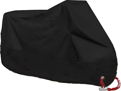 E-shop4u® - Motorhoes - Scooterhoes - Beschermhoes - Motorfiets hoes Waterdicht Buiten - Motor Hoes - Motorhoes Waterdicht - Fietshoes - 2 Fietsen- UV-Bescherming - - Maat 4XL - Zwart