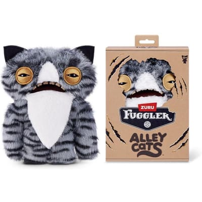 Fuggler Alley Cats Pluche Speelgoed 9 Inch Grappig Lelijk Tanden Monster Knuffeldier Huisdier Kat Pluche Poppen Verzamelspeelgoed voor Kinderen 23.5cm