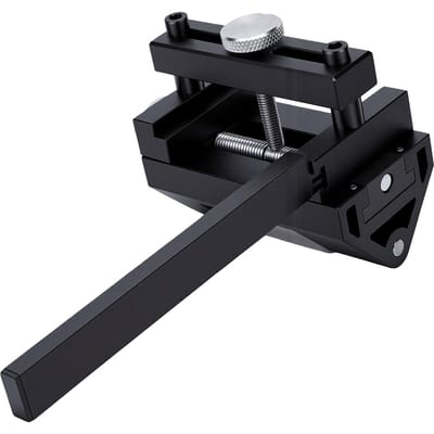Guide d'affûtage Outil Alliage d'Aluminium Polyvalent Réglage de l'Angle Affûteuse pour le Travail du Bois Gabarit pour Affûtage Facile des Ciseaux Noir noir
