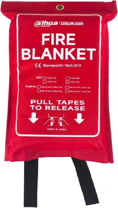 Brandblusdeken Glasvezel 1,2m x 1,2m - Geschikt voor Keuken en Noodsituaties