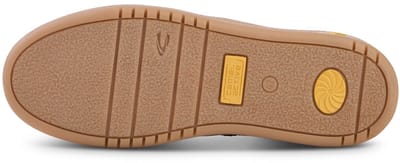 camel active Sneakers met kleurrijke designelementen - Maat menswear-44 - Beige-Groen