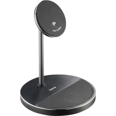 Hama Inductie lader 15 W 201738 00201738 Uitgangen Qi-standaard Zwart