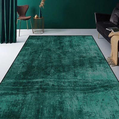Moderne Licht Luxe Tapijten voor Woonkamer Groot Oppervlak Groen Tapijt Hal Bank Slaapkamer Vloermat Kamer Deuropening Bedzijde Zacht Kleed 120*160cm