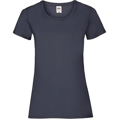 Dames-T-shirt Fruit of the Loom Valueweight