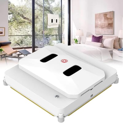 Ramen Reiniger Robot - Automatische Glaswasser - Schoonmaken Hoge Ramen - Intelligente Navigatie - 25x25cm - Wit
