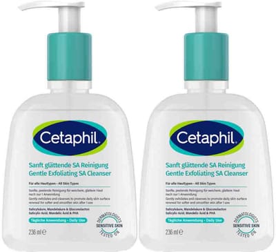 Cetaphil Exfoliërende Salicylzuur Reinigingsgel - 2 x 236 ml - Voordeelverpakking