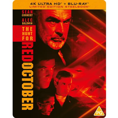 The Hunt for Red October - Limited Edition Steelbook - 4K Ultra HD + Blu-ray - Import