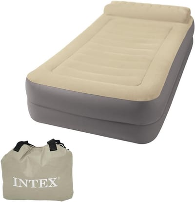 Luchtbed Queen Size 99x191x47 cm met Ingebouwde Pomp - Extra Hoog en Ftalaten Vrij