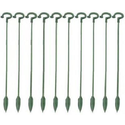 10 pièces, Support de Plante en Pot/ Support d'Escalade pour Fleurs, Légumes, Vignes/ Support Décoratif Créatif de Balcon, Tige Fixe pour Plantes Fixation Jardinage 10PCS