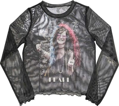 Janis Joplin - Pearl Garden Longsleeve top - XS - Zwart