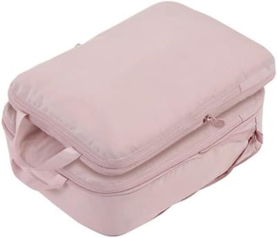 Reis Opbergzakken - Kleding Organisatoren - Efficiënt Inpakken - Waterdicht Materiaal - Set van 2 - Roze