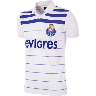 COPA Football - FC Porto 1985 - 86 Uit - Retro Voetbalshirt - Heren - L - Wit