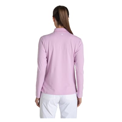 Craghoppers Dames/Dames Thornbury Nosilife Golf Poloshirt met lange mouwen (Orchidee)