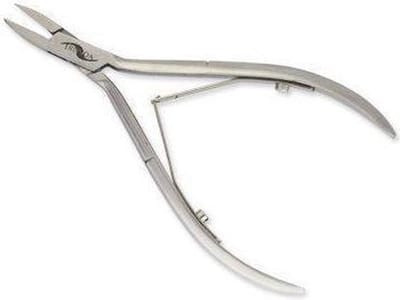 Erlinda - Professionele Huid hoektang - ICE gehard chirurgisch staal - Extreem scherp - 13 cm.
