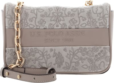 U.S. POLO ASSN. Schoudertas New Canyon Flap Crossbody Bag Oyster Oud roze