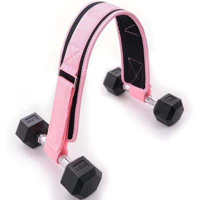 Eenvoudig te Gebruiken Hip Thrust Riem Pro-Grade Verstelbare Dumbbell Billen Riem Versterk Kracht Antislip Taille Trainer Riem Thuis Workouts