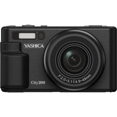Yashica City 200 Zwart compact camera