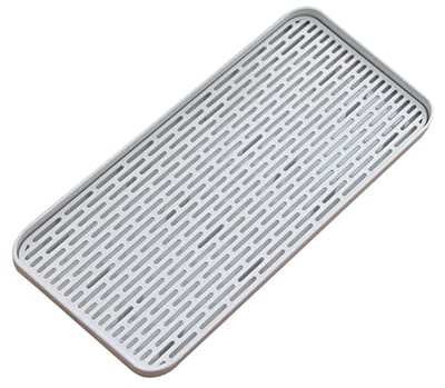Klein Afdruiprek met Lekbak 31x17,5 cm voor Keuken en Badkamer