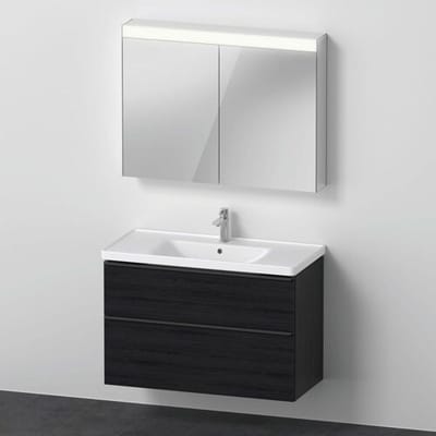 Duravit D-Neo furniture set with mirror cabinet 100.5 cm DE011701616