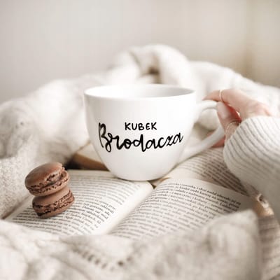 Brodacza Mok 500ml - Unieke Porseleinen Mok voor Koffie & Thee