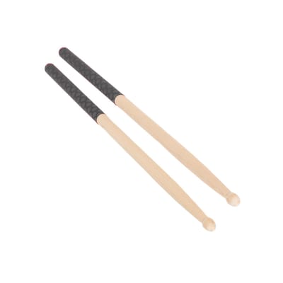 5A Drumstokken voor Volwassenen Kinderen Beginners Esdoornhout Tip Drumstokken met Antislip Rubberen Handvat voor